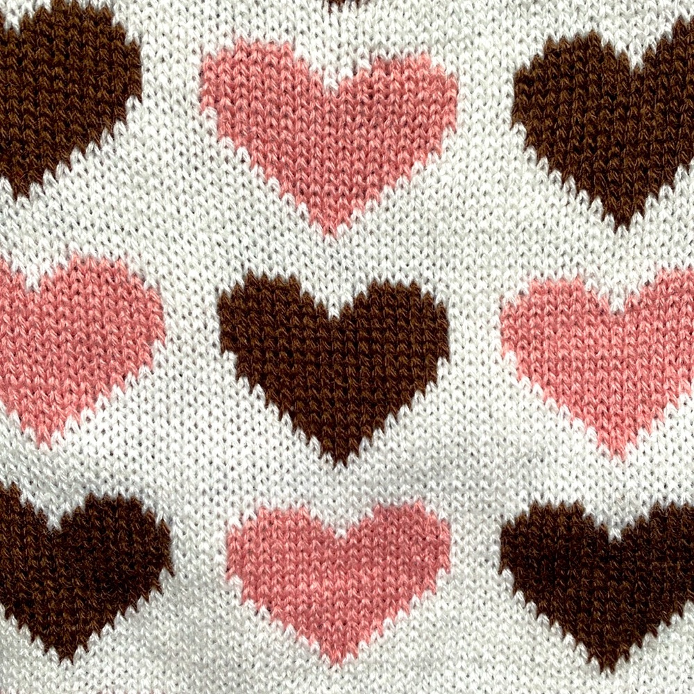 Pet Sweater - Valentine's Day Hearts - Brand New - Picture 2 of 7